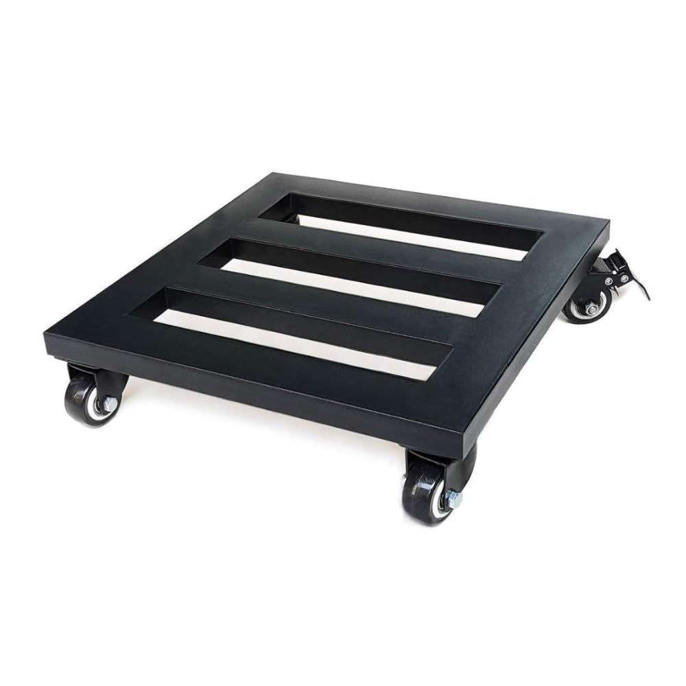 Dr. Equipment Heavy Duty Metal Plant Stand with Wheels Black Outdoor Flower Pot Rack Plant Container Set (Metal) (B0CKW39GRB) Amazon Price History, Amazon Price Tracker