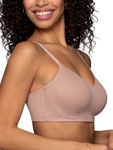 Image of Vanity Fair Women's Beauty Back Smoothing Simple Sizing Wireless Bra, 4-Way Stretch Fabric, Sizes S-3XL