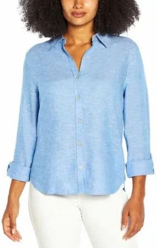 Camisa de Lino Botón Orvis