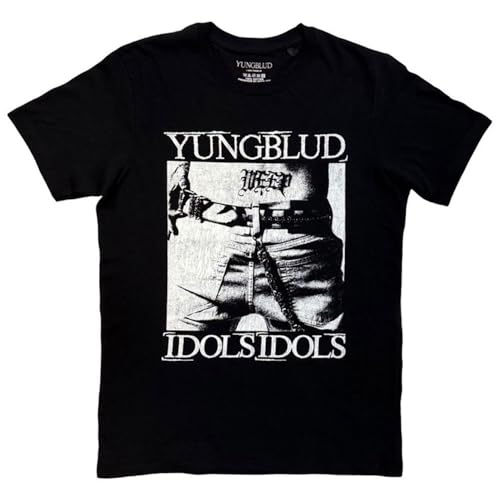 Rock Off officially licensed products Yungblud Tattoo Logo T Shirt Size S