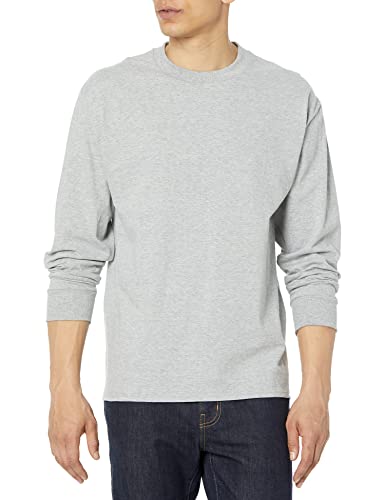 Image of Hanes Men's Beefy Long Sleeve Shirt, 1 or 2 Pack