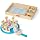 Melissa & Doug Birthday Party Cake - Wooden Play Food with Mix-n-Match Toppings and 7 Candles