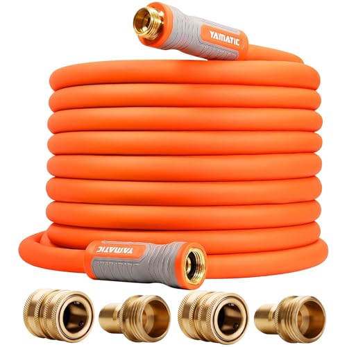 YAMATIC 60 ft Garden Hose Ergonomic Swivel