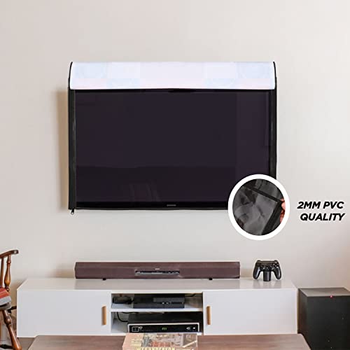 Image of Transparent LCD /LED T.V Protector Cover with Zipper Enclosure for 32 Inch Suitable for All Major Brand & Model (Color-Multi,Size-29x3x19 Inches)