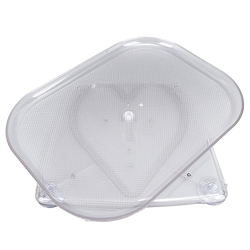 Organizador de condimentos rectangular de 360 grados para evitar desorden 3