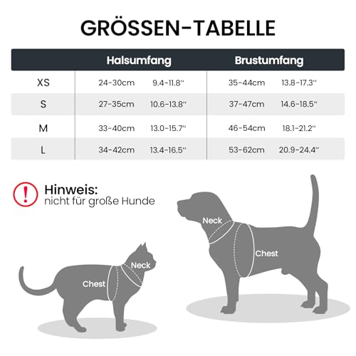 PcEoTllar Hundegeschirr Leuchtend, Leuchtgeschirr LED Aufladbar & Reflektierendes, Beleuchtetes Leuchtgeschirr für Welpe Klein Mittlere Hund, Atmungsaktiv Leucht Geschirr, Schwarz Blau-XS
