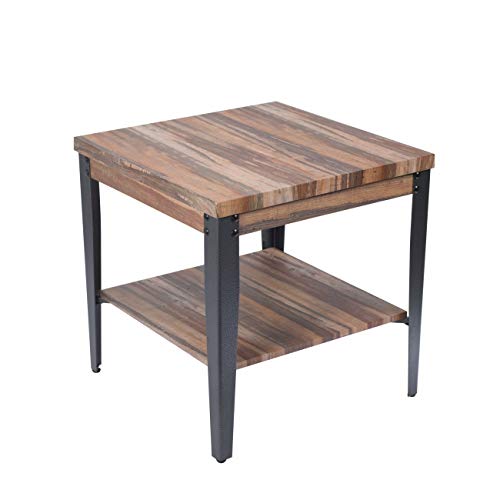 Waski Space Vintage Industrial Rectangular Shape with Storage Bottom S Waski Space Vintage Industrial Rectangular Shape with Storage Bottom S