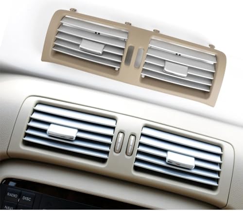Grille d'aération de climatisation console centrale 2518300554 finition beige argent - 4