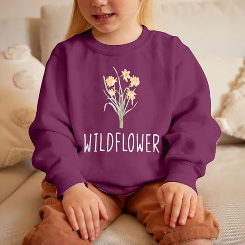 Raising A Wildflower Sweatshirt Mom Toddler Matching Outfits Mommy And Me Matching Shirt Mother Daughter Son Tops2
