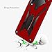 AFARER Case Compatible with Samsung Galaxy A50 6.4 inch, Military Grade 12ft Drop Tested Protective Case with Kickstand,Military Armor Dual Layer Protective Cover - Red