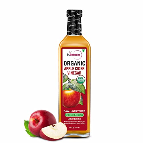 Image of St.Botanica Apple Cider Vinegar with Mother Vinegar 500 ml