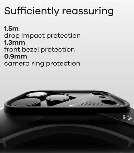 Image of Aulumu A17 iPhone 17 Pro Magnetic Thermal Case | CoolHyper | with Camera Control | IMD Technology | Compatible with Magsafe | Touch Translucent Gray