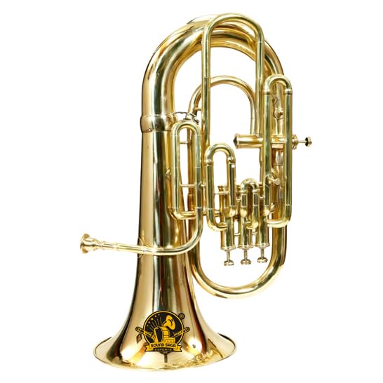 SOUND SAGAEuphonium 4 Valve Bb Pitch Including Mouthpiece & Carry Case (GOLD)