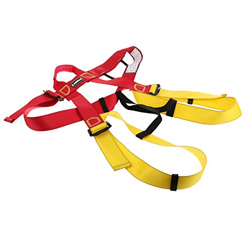 BESPORTBLE Meio Corpo Escalada Arnês Cinto de Segurança Cinto De Proteção Da Cintura para Montanhism