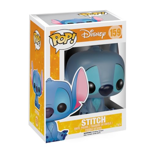 Funko POP! Disney: Stitch Seated - Lilo And Stitch - Figuras Miniaturas Coleccionables Para Exhibición - Idea De Regalo - Mercancía Oficial - Juguetes Para Niños Y Adultos - Fans De Movies