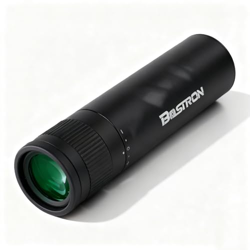 Telescopio Monocular 7x32 para Adultos,Telescopio Monocular Resistente al Agua HD con Teléfono Inteligente para Observación Caza Camping