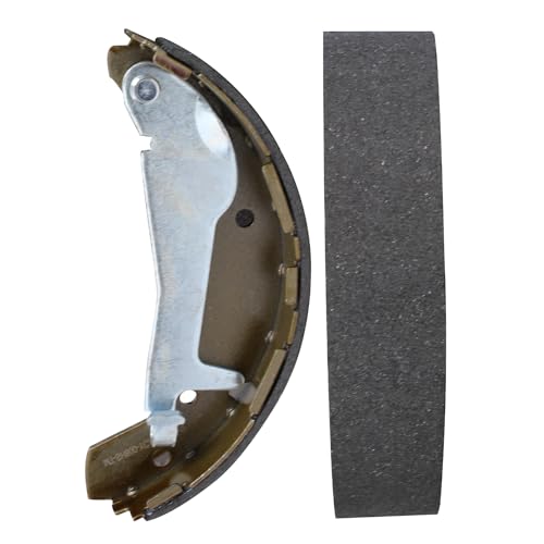 Image of Detroit Axle - Rear Brake Shoes for 09-11 Chevrolet Cobalt HHR Pontiac G5 | 03-06 Chrysler Sebring Dodge Stratus Replacement Semi-metallic Brake Shoes