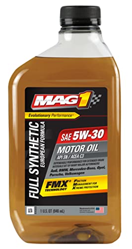 Mag 1 63278 5W-30 SM C-3 Aceite Motor Sintético 1 Quart 6 Pack