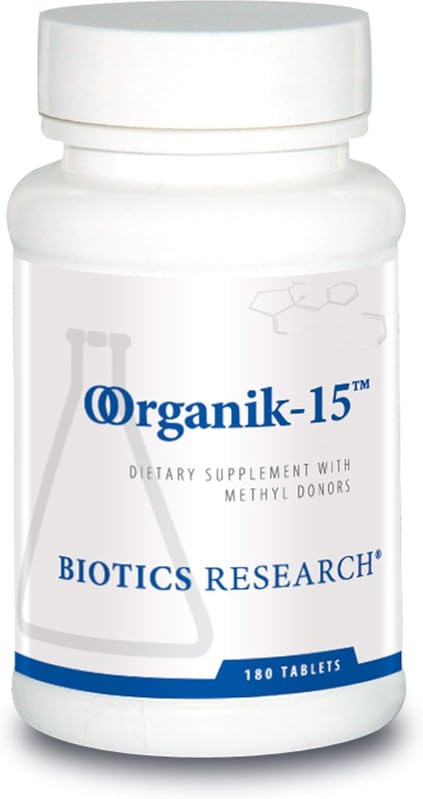 Biotics Research Organik 15 Methyl Donors and Acceptors Dimethylglycine, Enhances Oxygen Utilization, Potent Antioxidant Activity, Athletic Performance, Supports Muscle Strength 180 Tablets | High Strength Herbal Supplement | Clean Label Ayurvedic Wellness-image-8