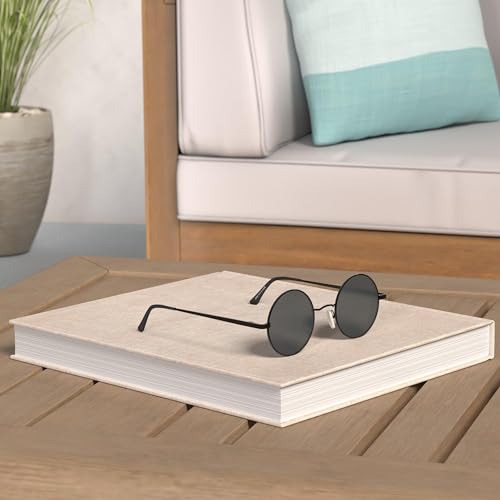 Image of Pro Acme Small Round Polarized Sunglasses for Women Men Retro Metal Shades