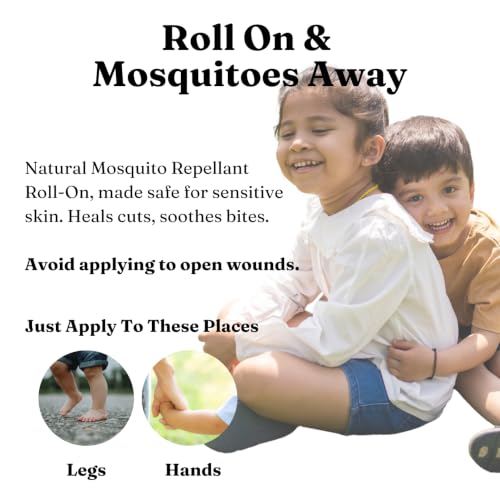 Image of Kavach by Greenatva Mosquito Repellent Roll On, Set of 2, 10ml
