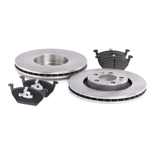 RIDEX 3405B1634 Bremsenset Vorne - 284mm Belüftet Mit Scheiben & Belägen
