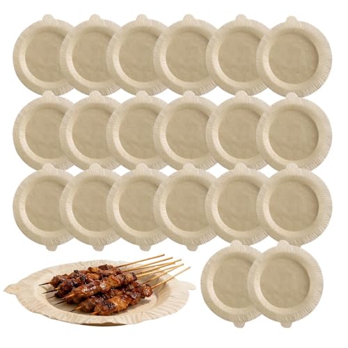Air Fryer Paper, Non Stick Sheets, 20pcs Basket Liner with Leakproof Build, Kitchen Baking Supply, Oven Cooking Pad with Smooth 