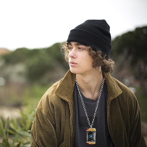 MEETCUTE Zelda Purya Necklace Latest,Necklace for Men and Women The Legend of Zelda Tears of the Kingdom Purya Pendant Necklace Cosplay Accessories3