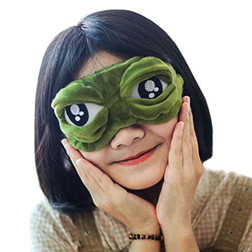 Linian creatieve cartoon kikker oogmasker oogmasker oogmasker oogstrip leuke oogmasker - Image 6