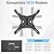 MOUNTUP Ultra Slim Full Motion TV Wall Mount, 1.3" Thin Low Profile TV Bracket for 26-60" LED OLED QLED TVs,Smooth Swivel Tilt Extension,Max Vesa 400x400mm,Up to 88lbs,Fits Single 12" 16" Studs,MU0062