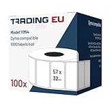 ✅ 100% compatible - similar a Dymo 11354 - 100% libre de BPA