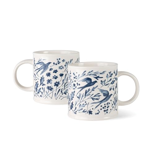 Taza Fringe Studio Stoneware Le Cafe PROVENCE 10 fl oz miniatura 5