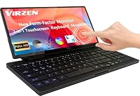 Virzen Portable Touchscreen Monitor with Silent Keyboard 12.8" Virzen Portable Touchscreen Monitor with Silent Keyboard 12.8"