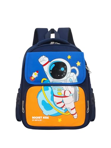 Image of Impulse Astronaut I 25L Unisex Stylish &Trendy Water Resistant printed Bag, College travel Backpack, School Bag for boys & girls