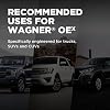 Wagner Brake OEX OEX1303 Disc Brake Pad Set Premium Ceramic