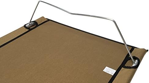 Regular Portable Folding Camping Cot, Coyote Brown