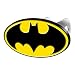Batman Colored Bat Logo DC Comics Cartoon Movie Character Superhero Solid Metal Hitch Plug Receiver Cover