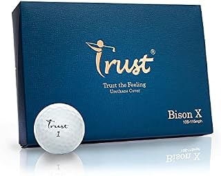 Trust Bison X 2022 K8 Edition- Soft Responsive Feeling, Urethane Cover with Reactive Core, Swing Speed 105-115 mph