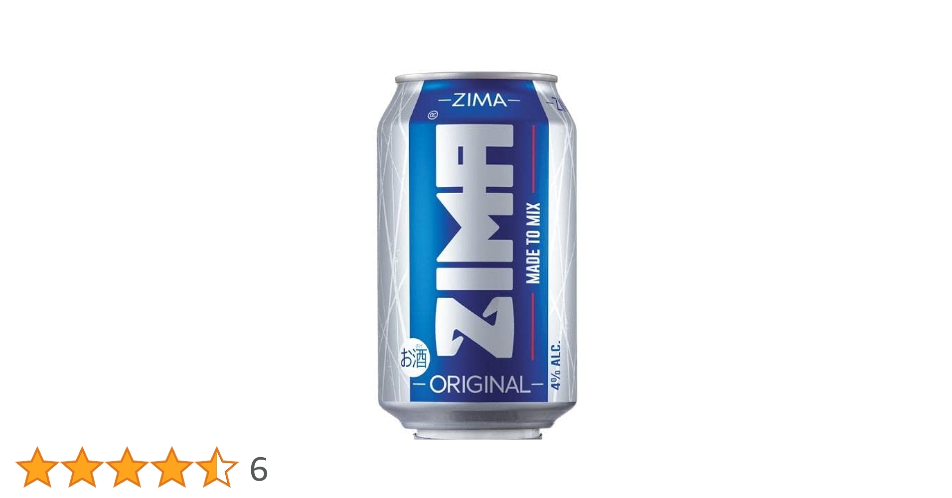 Amazon.co.jp: ZIMA ジーマ 缶 330ml×1ケース/24本 : 食品・飲料