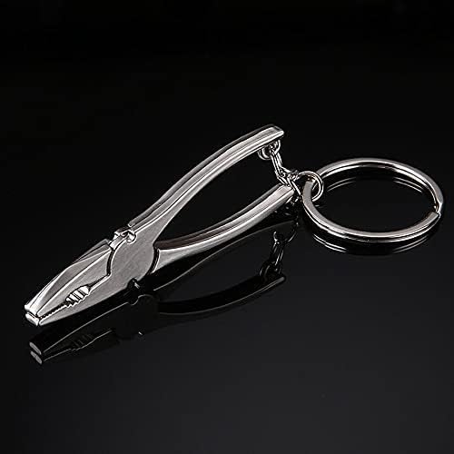 Image of Mini Portable Hand Tool Keychain Adjustable Key Spanner Wrench Universal Chain Universal For Gift. (Mini Wire Stripper)