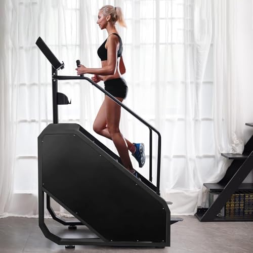 Image of Stairmaster Machine with Led Screen, Commercial Grade Stair Climber for Cardio Training, 15 Speed Levels Continuous Climbing Exercise Machine, 15-164 Steps Per Minute
