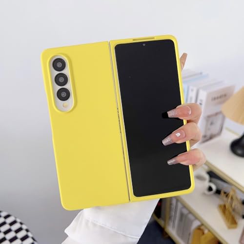 Coque Galaxy Z Fold 4 Jaune pour sécuriser votre mobile au quotidien