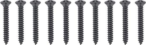 OER Juego de tornillos de bisel para instrumentos de tablero de 10 piezas 1973-1987 Chevy y GM Truck