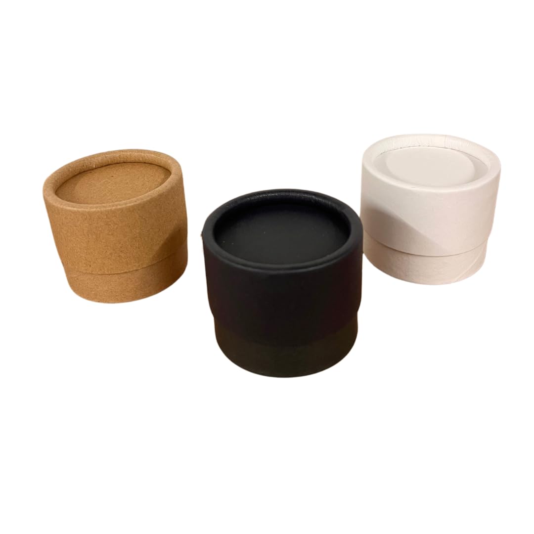 Nutley's White 50Ml Cardboard Cosmetic Pots Biodegradable And Compostable (, 20)