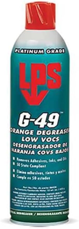 LPS LABORATORIES Lps G-49 Orange Degreaser Low Vocs 15 Oz. Aerosol-1028013