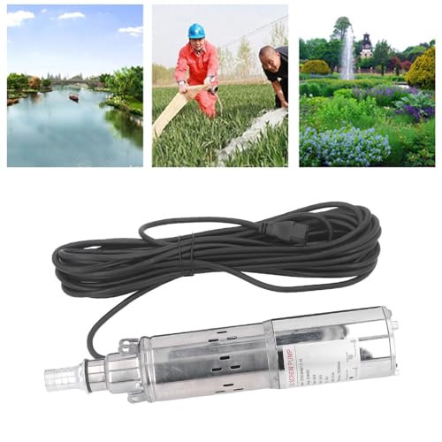 Pompe solaire de puits profond LiebeWH 1,2 m³/h pour arrosage de jardin - 4