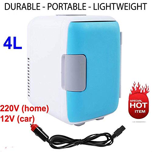 4L Portable & Lightweight Mini Fridge Freezer Cooler Travel Camping Car Boat Home