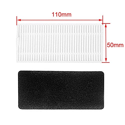 Robot Aspirador/Ajuste para Conga Excellence Robot Cleaner Piezas Cepillo Lateral Kit de Filtro HEPA/Ajuste para Recambios/Ajuste para Conga Excellence 990 (Color: Kit-3)