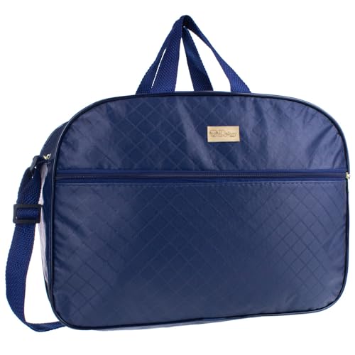 Bolsa Saída Maternidade Grande Menino/Menina Multifunção (Azul Marinho)