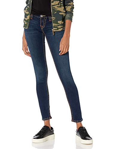 True Religion Women's Stella Big T Low Rise Skinny fit Jean, Indigo Unature Upgrade, 25W X 30L